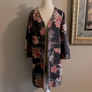T Tahari long cardigan coverup in Petite Large